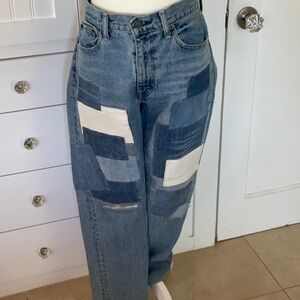 Polo Ralph Lauren Avery Boyfriend Patchwork Jeans 27
